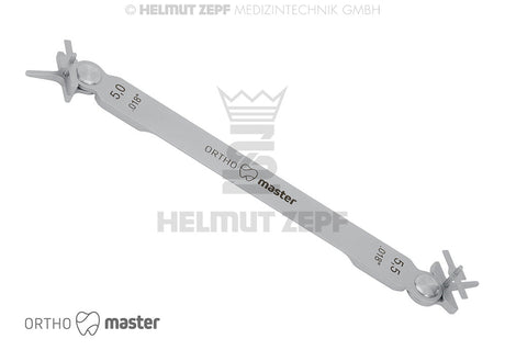 Orthodontic Bracket Positioner #3 System .018" Distance 5/5.5mm Helmut Zepf 33.261.03 OrthoMaster
