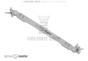 Orthodontic Bracket Positioner #4 System .022" Distance 3/3.5mm Helmut Zepf 33.261.10 OrthoMaster