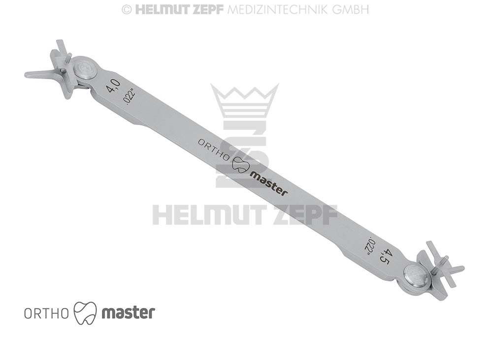 Orthodontic Bracket Positioner #5 System .022" Distance 4/4.5mm Helmut Zepf 33.261.11 OrthoMaster