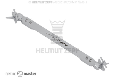 Orthodontic Bracket Positioner #5 System .022" Distance 4/4.5mm Helmut Zepf 33.261.11 OrthoMaster