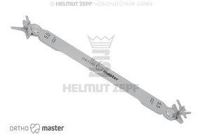 Orthodontic Bracket Positioner #6 System .022" 5/5.5mm Helmut Zepf 33.261.12 OrthoMaster Tool