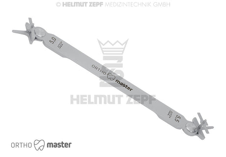 Orthodontic Bracket Positioner #6 System .022" 5/5.5mm Helmut Zepf 33.261.12 OrthoMaster Tool