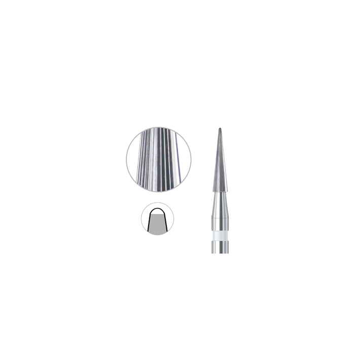 Busch 334UF 014 FG FIN ULTRA-FINE CARB - (Pack of 2) Bur Made in Germany