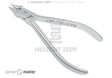 Bird Beak Plier by Helmut Zepf No.33.711.30, Max 0.7mm, Forged High Carbon Steel Hard Wire Pliers