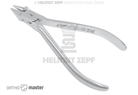 Bird Beak Plier by Helmut Zepf No.33.711.30, Max 0.7mm, Forged High Carbon Steel Hard Wire Pliers