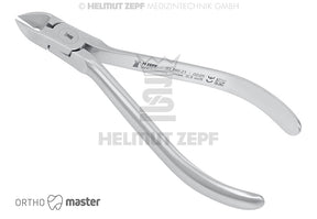 Orthodontic Pin and Ligature Cutter 12cm Carbide Inserts 0.5mm Soft by Helmut Zepf No.33.760.21