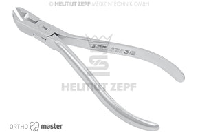 Bracket Debonding Plier 45° Carbide Inserts by Helmut Zepf No. 33.760.23 for precise orthodontic bracket removal