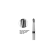 Busch 34 010 FG CROWN CUTTER CARBIDE - (Pack of 6) Bur Made in Germany