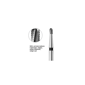 Busch 34 012 FG CROWN CUTTER CARBIDE - (Pack of 6) Bur Made in Germany