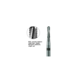 Busch 36R 010 FG CROWN CUTTER CARBIDE - (Pack of 6) Bur Made in Germany