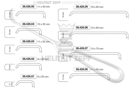 Helmut Zepf 38.426.02 Dental Instrument Made in Germany