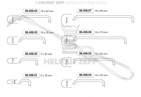 Helmut Zepf 38.438.03 Dental Instrument Made in Germany