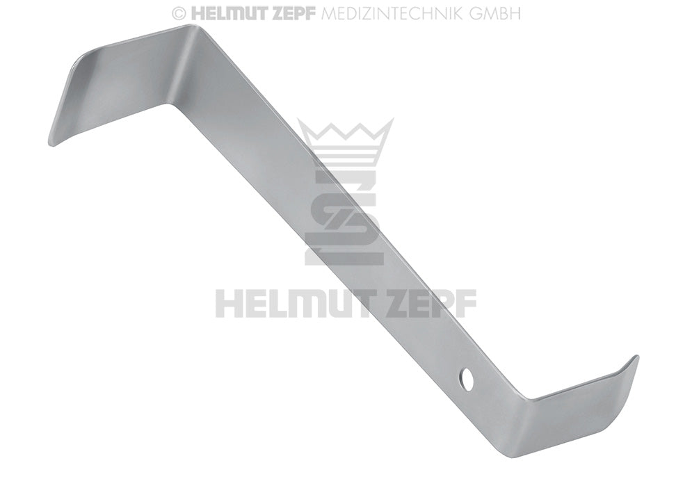 Minnesota Cheek Retractor Double Ended 24mm/15mm 134mm Short Lightweight Universal Retractor Helmut Zepf 38.464.00