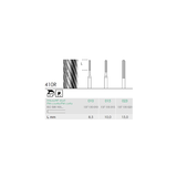 Busch 410R 015 HP-SH PARALLEL CUT RD CA - (Pack of 2) Bur Made in Germany