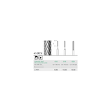 Busch 410RFX 023 HP-SH PARALLEL CUTT CA - (Pack of 2) Bur Made in Germany