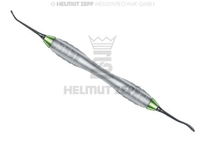 Buser Hourigan Tunneling - Raspatory Combination Onyx Tips Z-Shape Relax Handle by Helmut Zepf No. 41.370.01OXZ