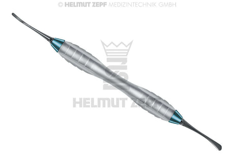 Raspatory Instrument Wide/Narrow Combination with Onyx Tips & Z-Shape Handle by Helmut Zepf 41.370.03OXZ