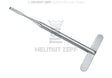 Bone Chisel Helmut Zepf 41.540.04WM Modified Vienna Straight 4mm Flat Handle Rotary Chisel 130mm for Dental Osseous Procedures