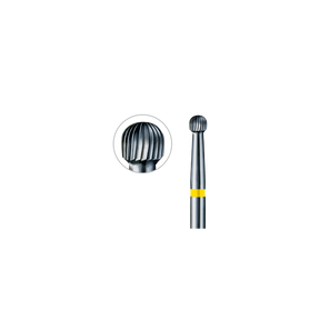 Busch 41F 018 RA FIN ROUND FINE CARBIDE - (Pack of 2) Bur Made in Germany