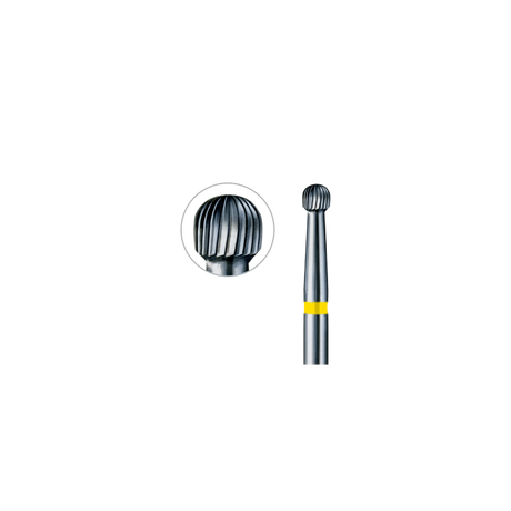 Busch 41F 018 FG FIN ROUND FINE CARBIDE - (Pack of 2) Bur Made in Germany