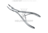Helmut Zepf mini friedman rongeur forceps 14cm 30° No.42.320.14 for precise bone removal in surgical procedures
