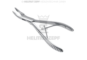 Mini Friedman rongeur forceps 14cm 30° angle by Helmut Zepf No.42.320.14 surgical bone instrument