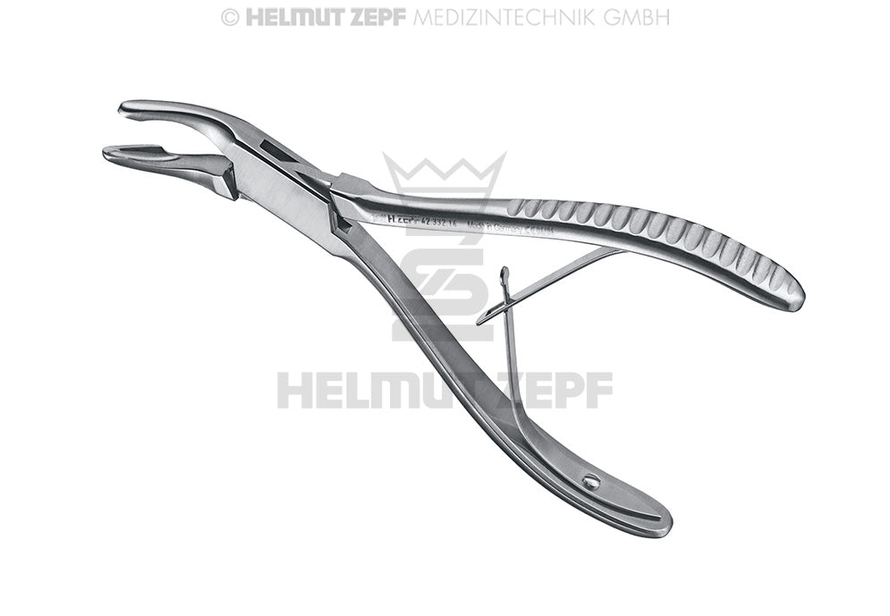Cleveland Bone Rongeur Forceps #4A 17cm by Helmut Zepf - Surgical rongeur forceps for precise bone removal