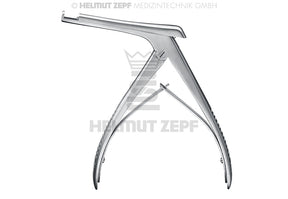 Kerrison rongeur forceps 90° angle 7cm shaft 4mm bite by Helmut Zepf surgical bone removal instrument