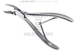 Cleveland Bone Cutting rongeur forceps #5S Small Pattern 14cm Helmut Zepf 42.406.14 Surgical Instrument
