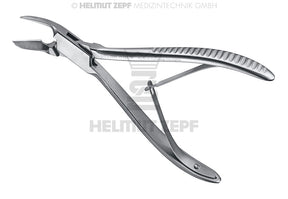 Cleveland Bone Cutting rongeur forceps #5S Small Pattern 14cm Helmut Zepf 42.406.14 Surgical Instrument
