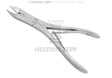 Böhler rongeur forceps double joint curved 15cm bone cutting surgical instrument by Helmut Zepf 42.413.15