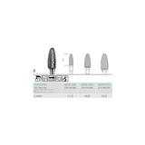 Busch 425X 070 HP CUTTER X-CUT CARBIDE - (Pack of 1) Bur Made in Germany