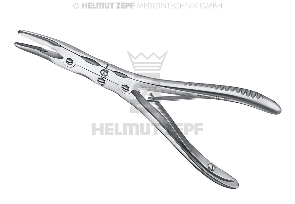 Boehler Bone Rongeur Forceps Straight 15cm by Helmut Zepf No.42.646.15 - Surgical Instrument