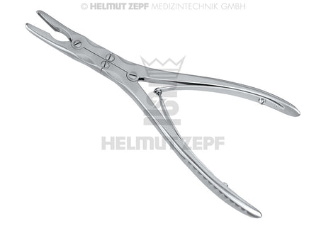 Beyer Bone Rongeur Forceps Double Action 18cm Helmut Zepf 42.650.18 Surgical Instrument