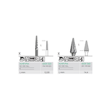 Busch 433X 060 HP CUTTER X-CUT CARBIDE - (Pack of 1) Bur Made in Germany