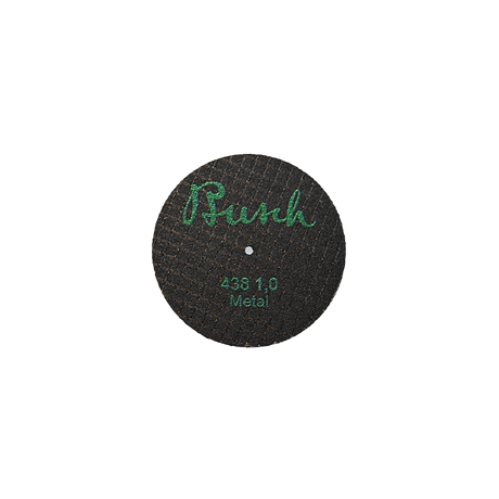 Busch 438 1,0 400 FIBER CUT-OFF DISC - (Pack of 6) Bur Made in Germany