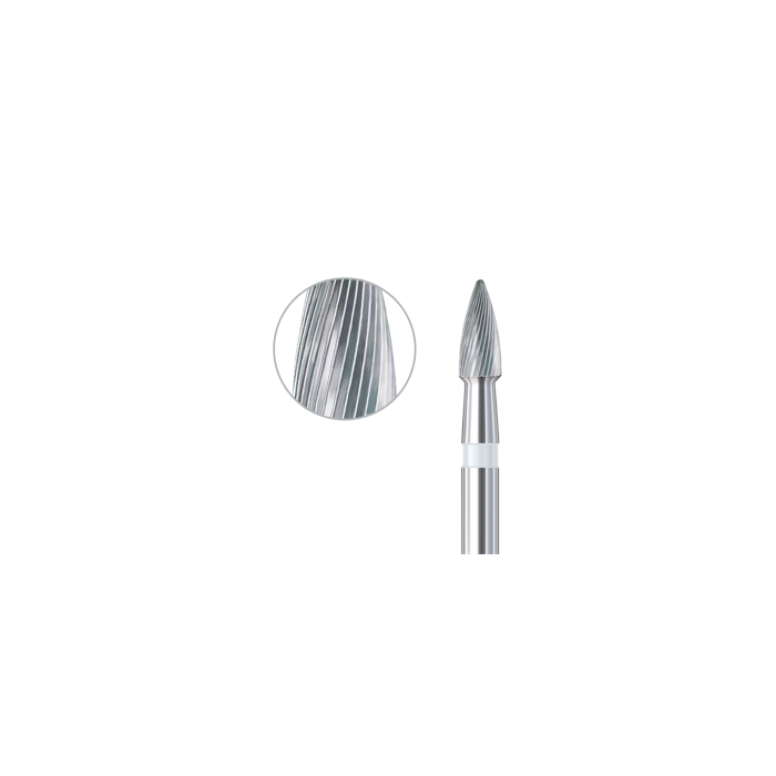 Busch 45UF 018 FG FINISH ULTRA-FINE CAR - (Pack of 2) Bur Made in Germany