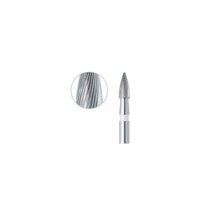 Busch 45UF 018 FG FINISH ULTRA-FINE CAR - (Pack of 2) Bur Made in Germany
