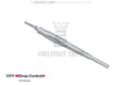 ZEPF 46.007.08 Drop-Control Scalpel Blade Holder, Ø 12mm Handle with One-Hand Ejection Function, Patented