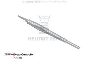 ZEPF 46.007.08 Drop-Control Scalpel Blade Holder, Ø 12mm Handle with One-Hand Ejection Function, Patented