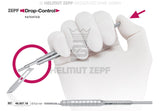 ZEPF Drop-Control Scalpel Blade Holder 46.007.18 with one-hand ejection function, patented safe blade removal surgical handle