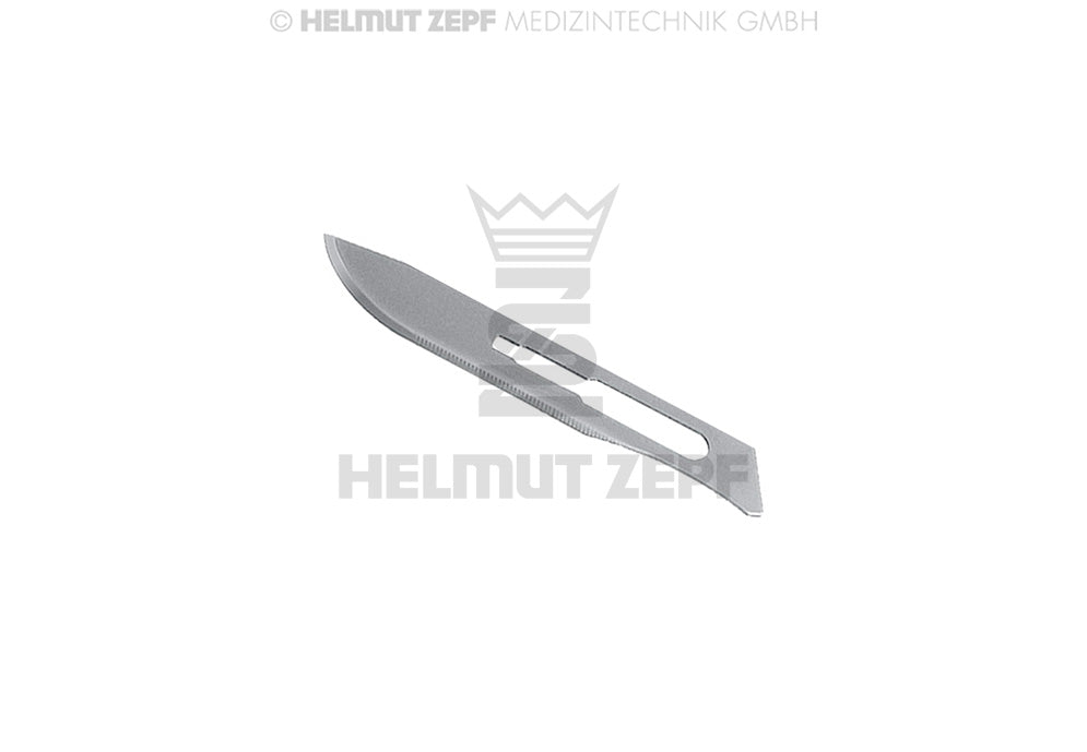 Dental Scalpel Blades #10 for Handle No.3, Sterile, 100 Pcs – Helmut Zepf 46.014.10