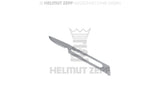 Dental Scalpel Blades #15C for Handle No.3, Sterile, 100 Pcs - Helmut Zepf 46.014.15C