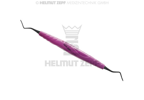 Helmut Zepf 24.751.523MOX Tunneling Knife Insert Fig. 2, angled tip 2.5 mm, Onyx coating