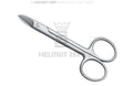 Helmut Zepf beebee crown scissors curved 10cm sharp points stainless steel dental collar scissors No. 46.675.10
