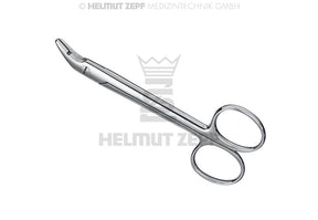Universal Crown and collar scissors 12cm by Helmut Zepf No.46.685.12 for precise dental collar and crown trimming