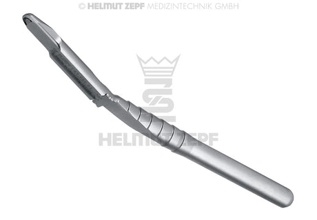 bone scraper ii curved 20 degree 10mm Helmut Zepf 47.959.00