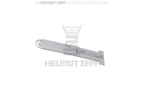 spare blade bone scraper ii 10mm curved 20 degree Helmut Zepf 47.959.01