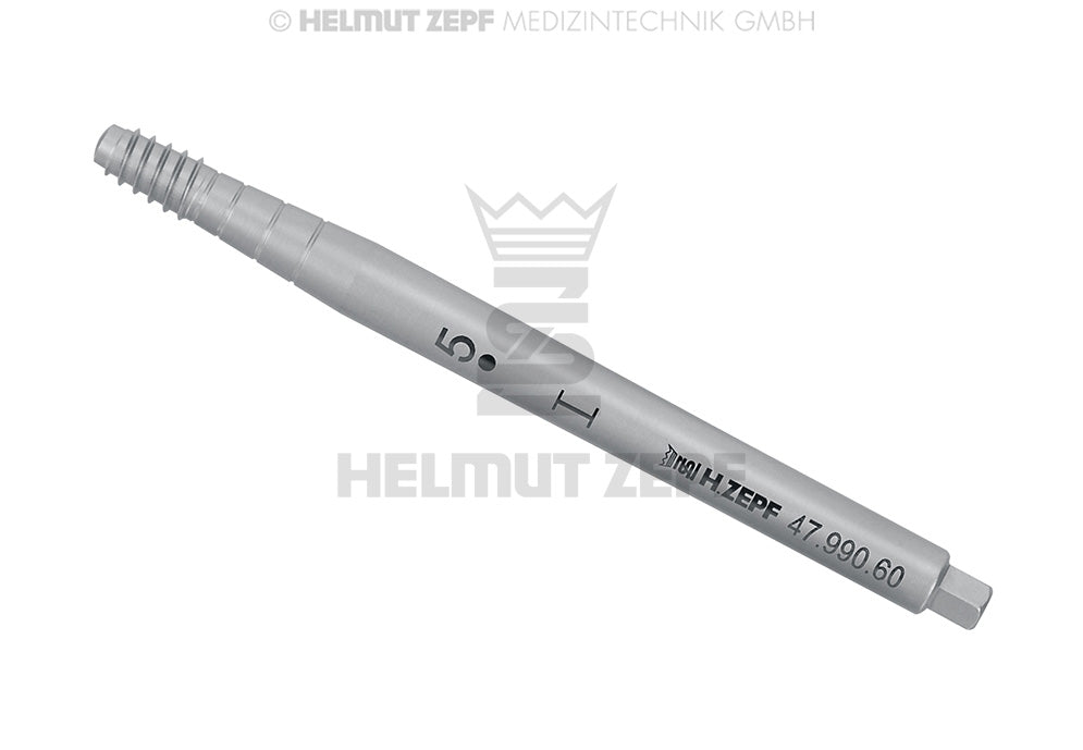 screw osteotome insert straight size 5 vgo ost-set Helmut Zepf 47.990.60