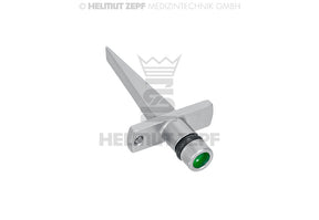 Wedge Osteotome 2/2.2mm Green Color Code Chisel by Helmut Zepf No.47.099.31 for precise dental bone surgery